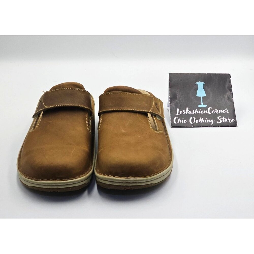 Zumfoot Women's Brown Leather  Slip-On Clog Size 11.5 (42M) 2534 - Picture 10 of 16
